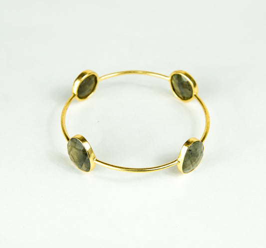 GEMSTONE BANGLE